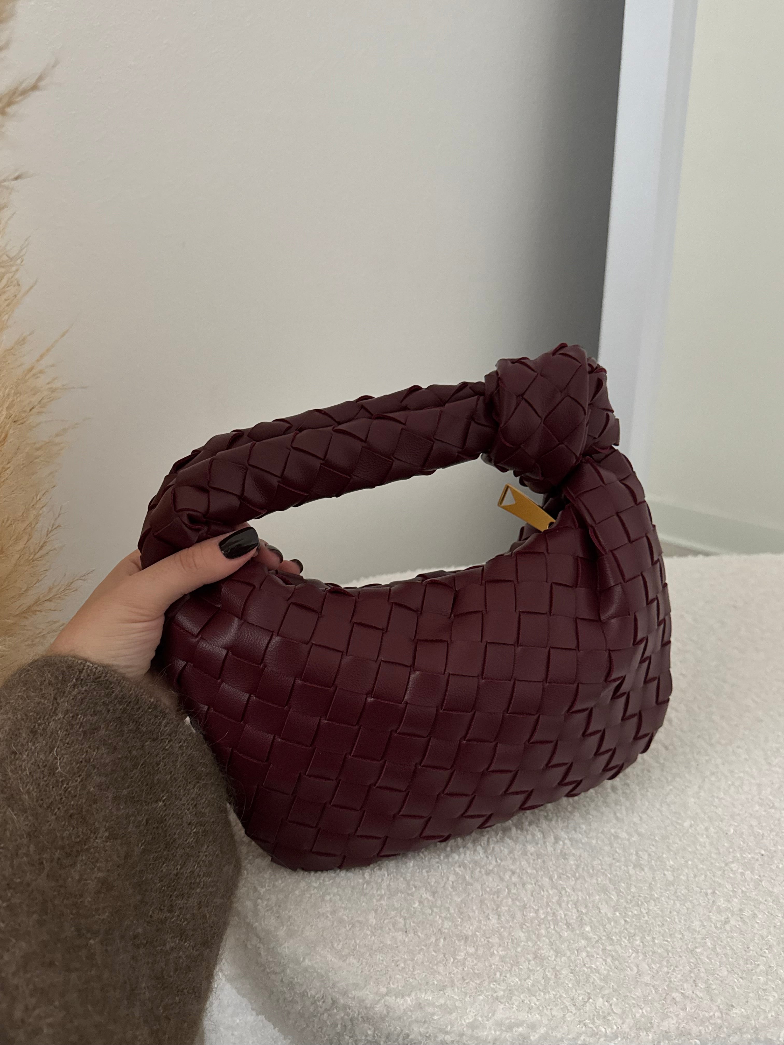 Bag Intreccio Bordeaux