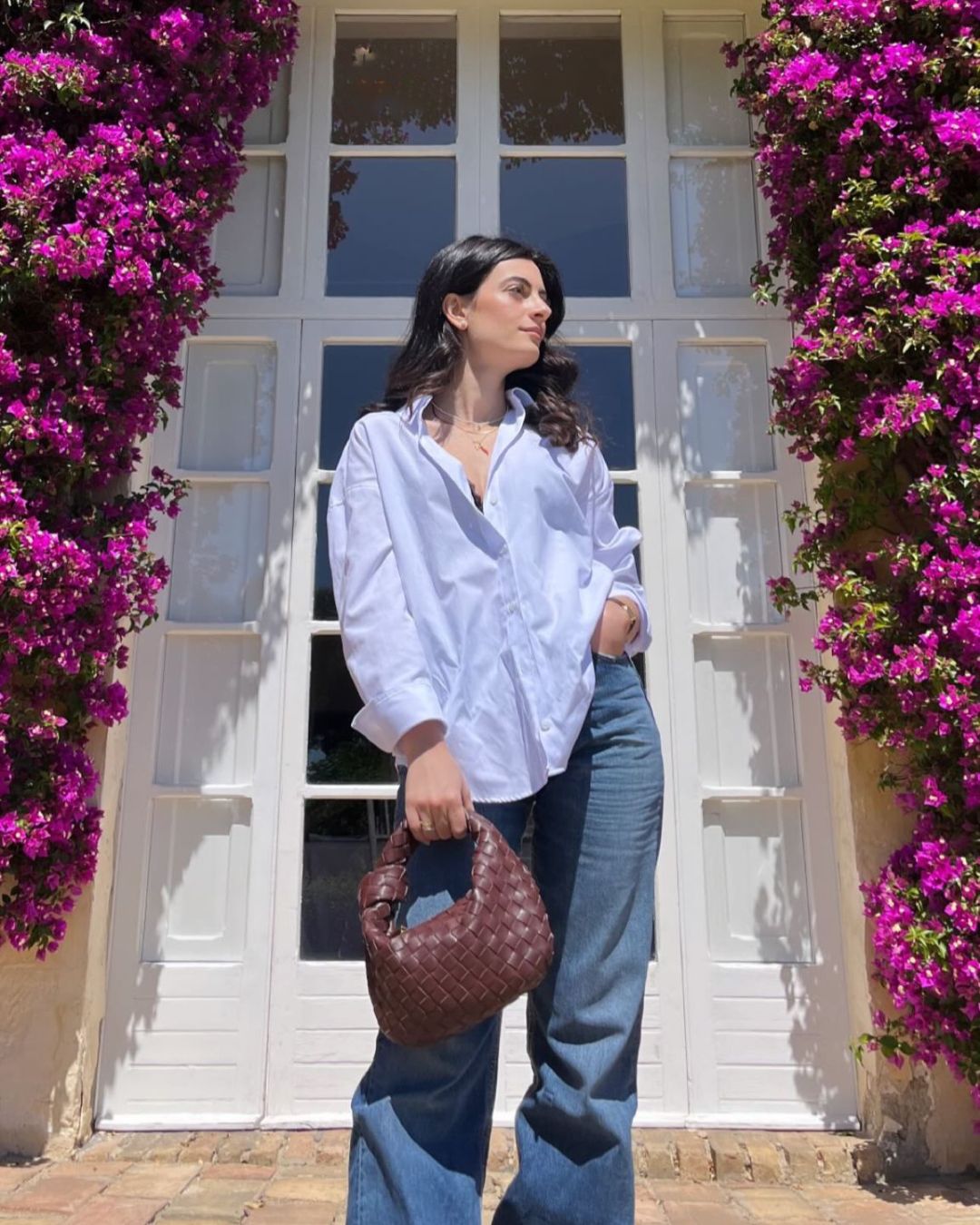 Bag Intreccio Coffee - Moonamì