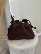 Mini bag Gisele marrone - Moonamì