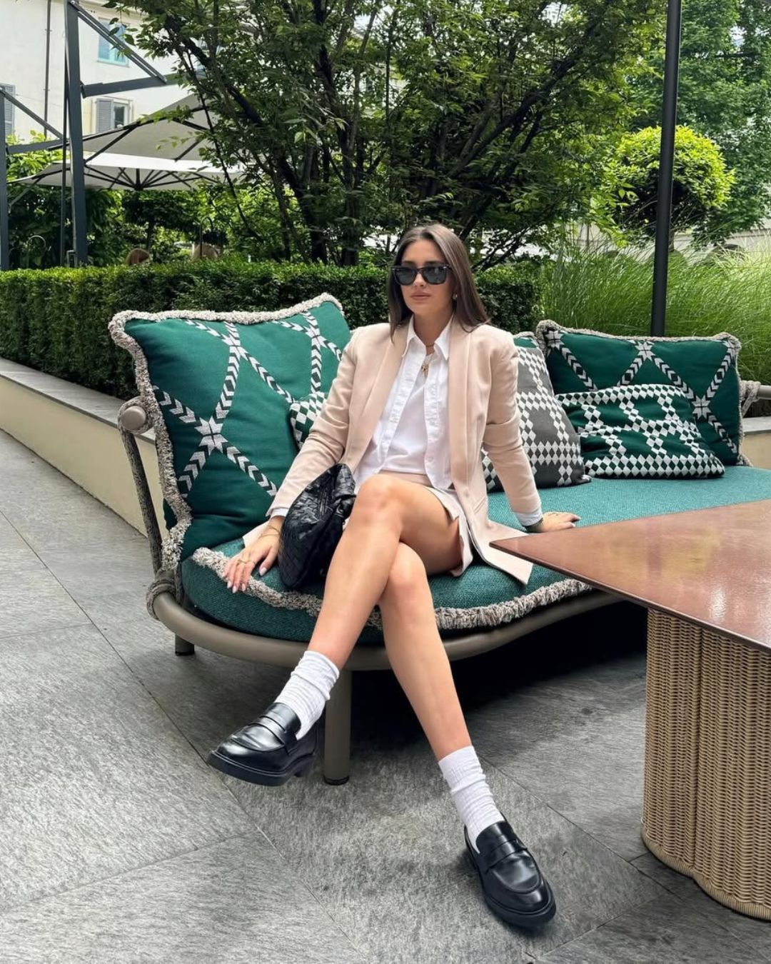 Bag Intreccio Nera - Moonamì