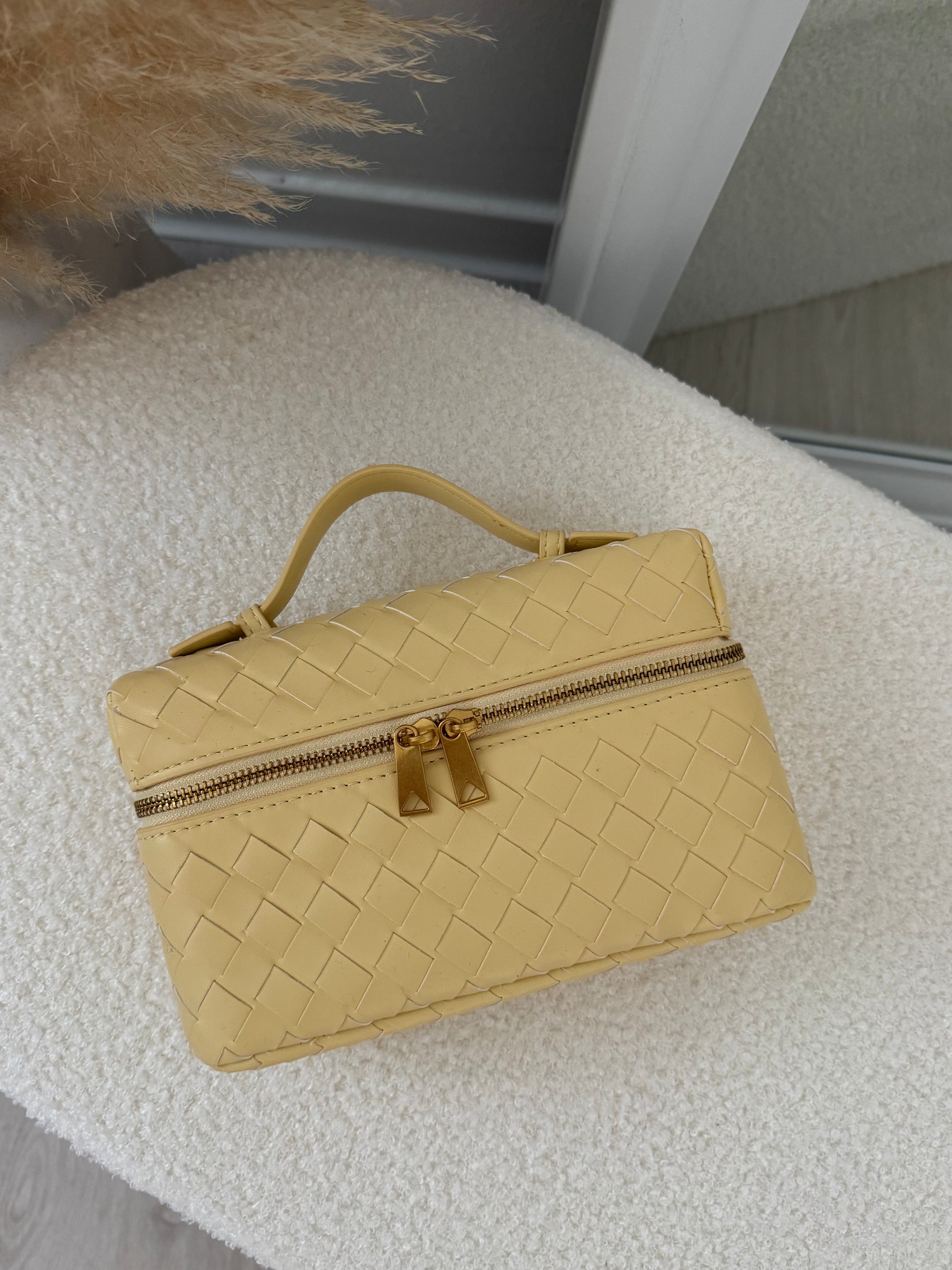 Bag Vanity giallo pastello - Moonamì