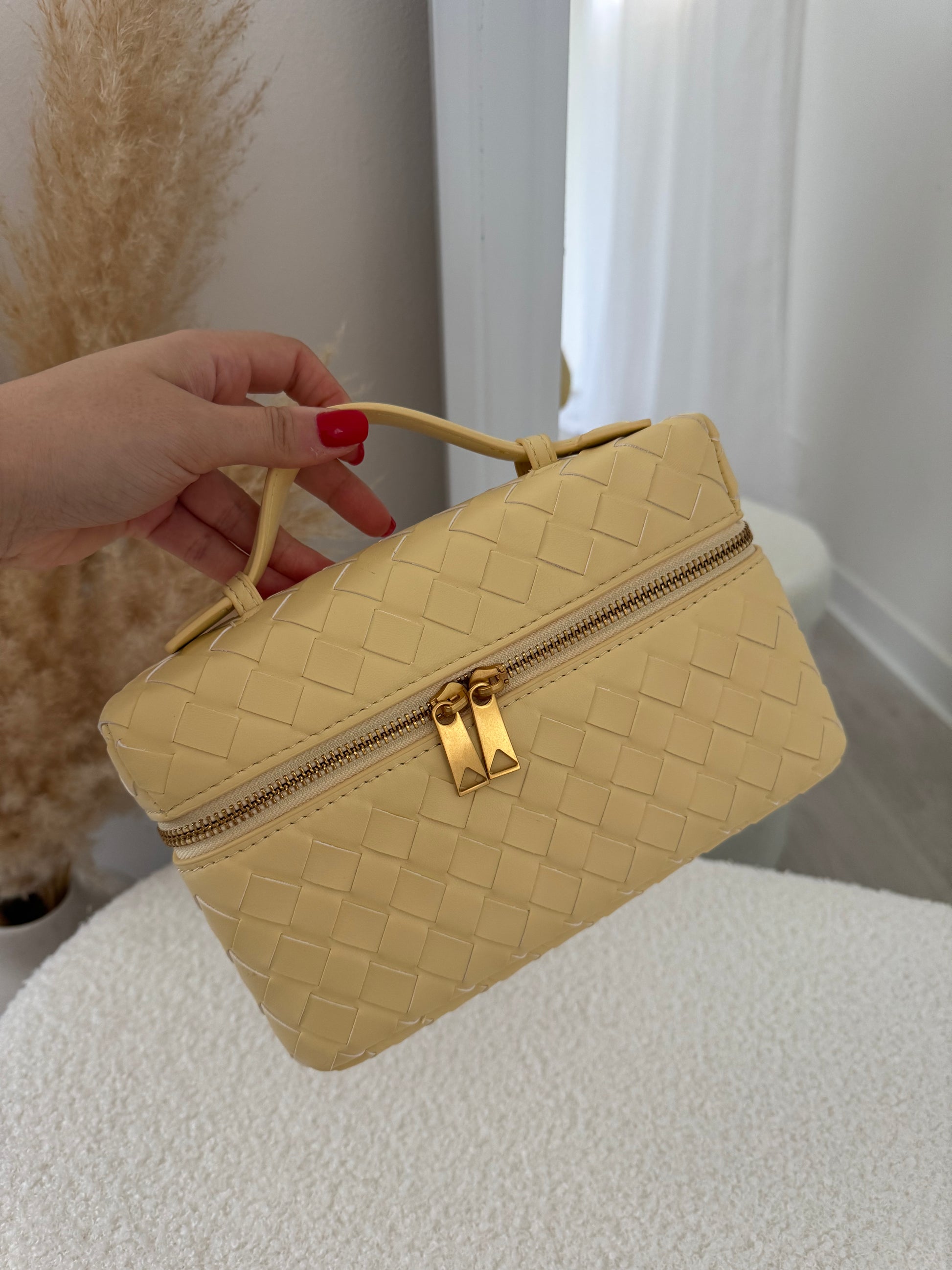 Bag Vanity giallo pastello - Moonamì