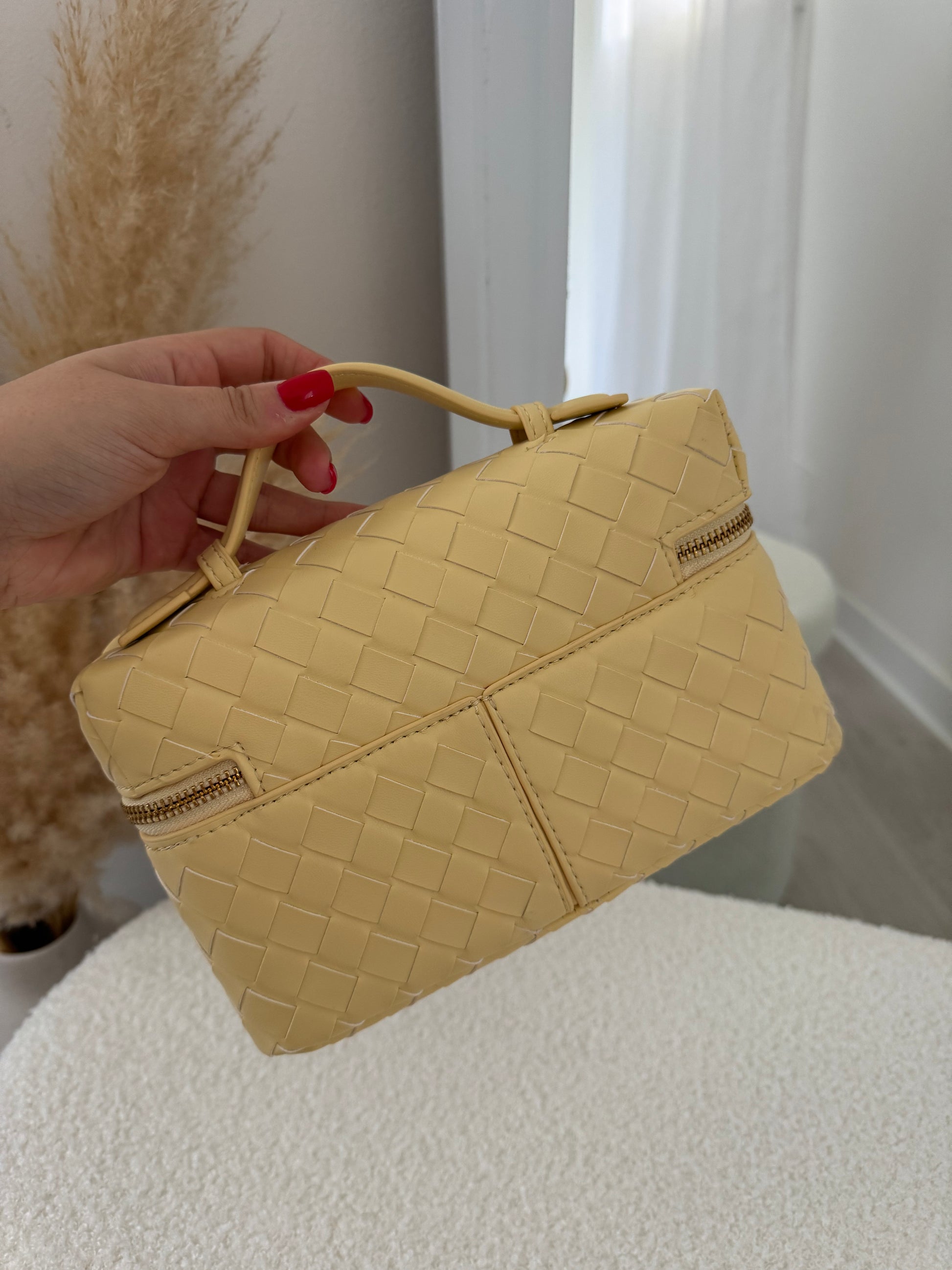 Bag Vanity giallo pastello - Moonamì