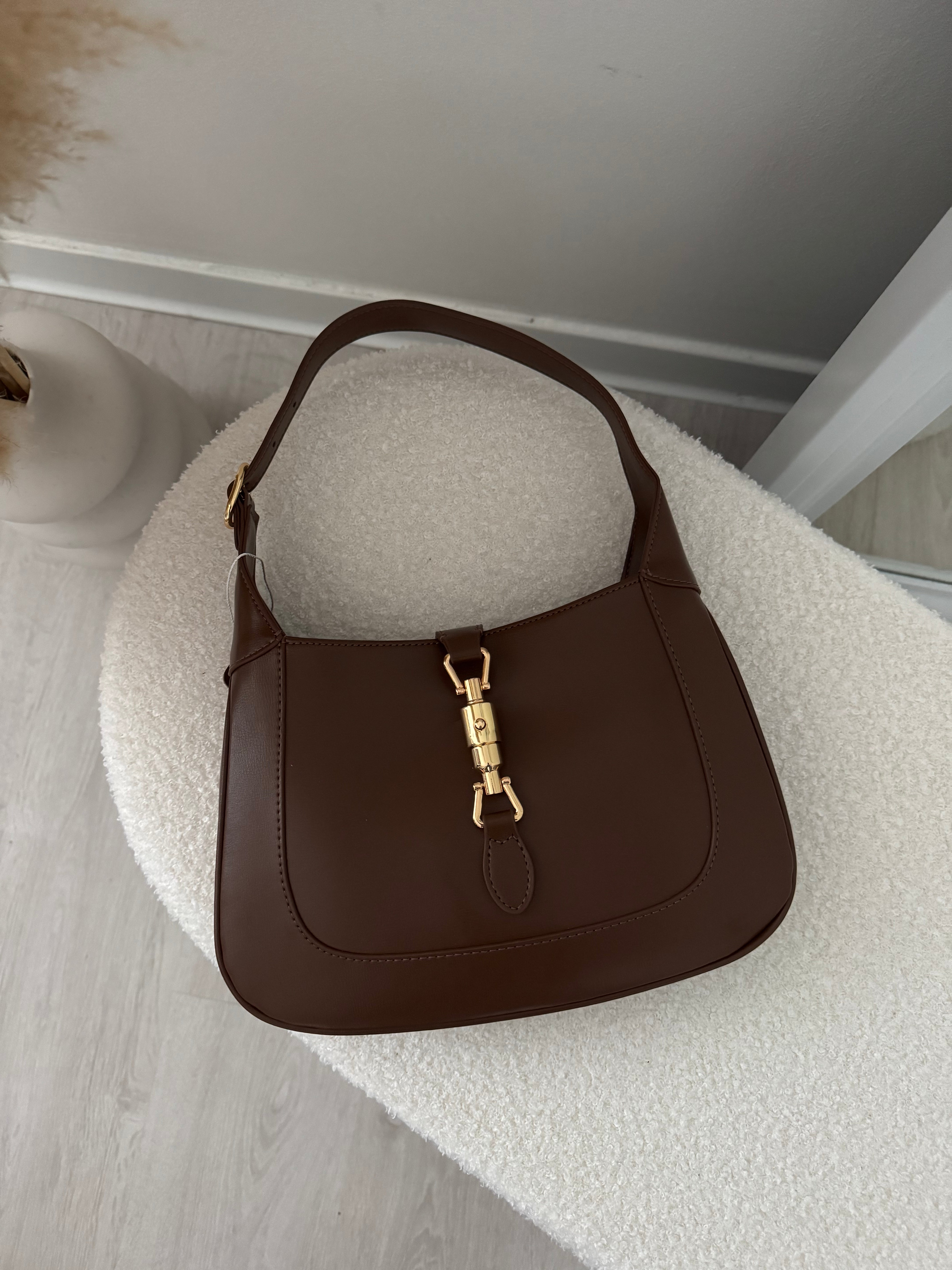 Bag Lea big Marrone (vera pelle)