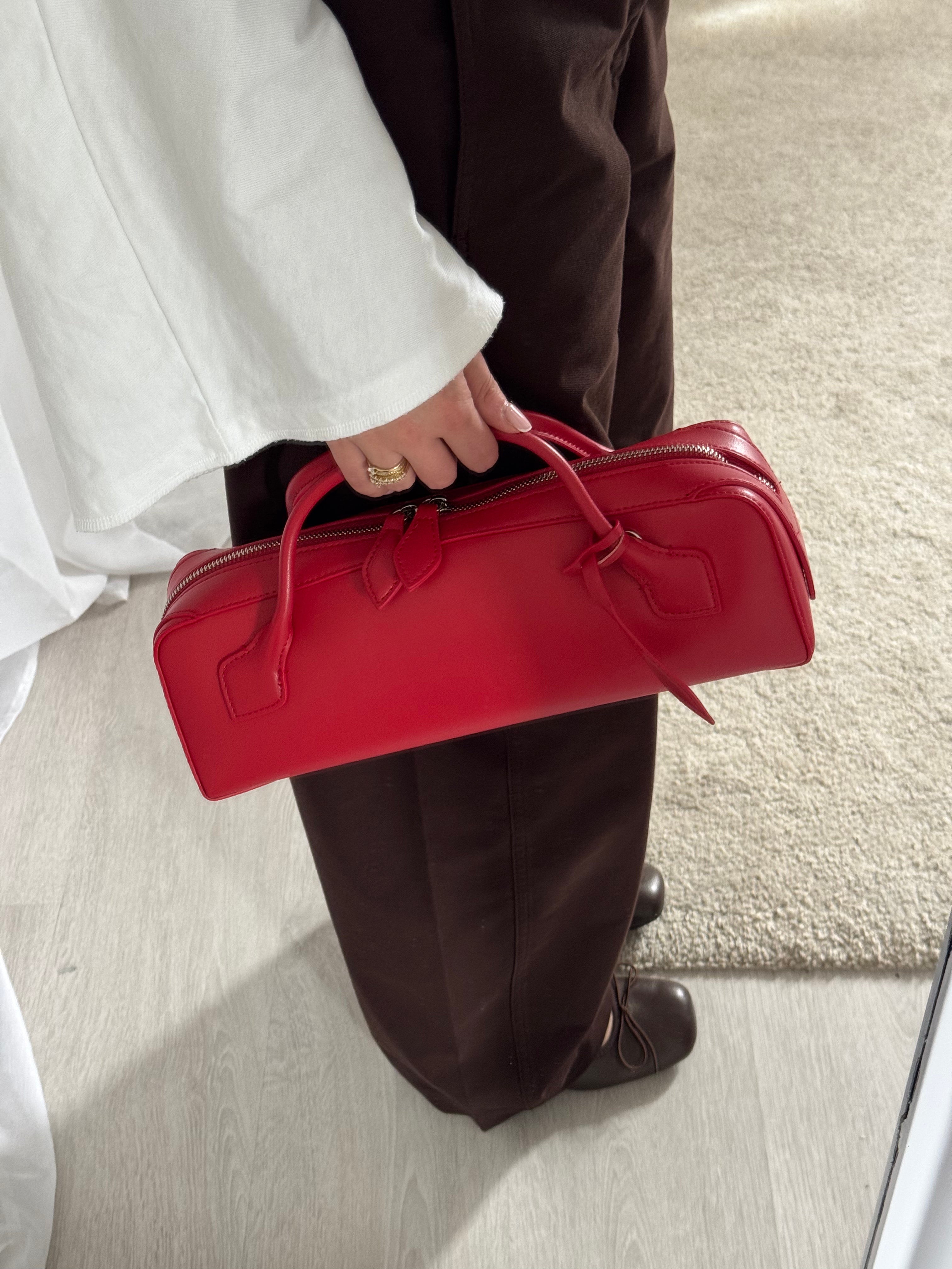 Bag Ameliè rosso (vera pelle) - Moonamì