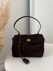 Bag Chloe suede vera pelle Coffee