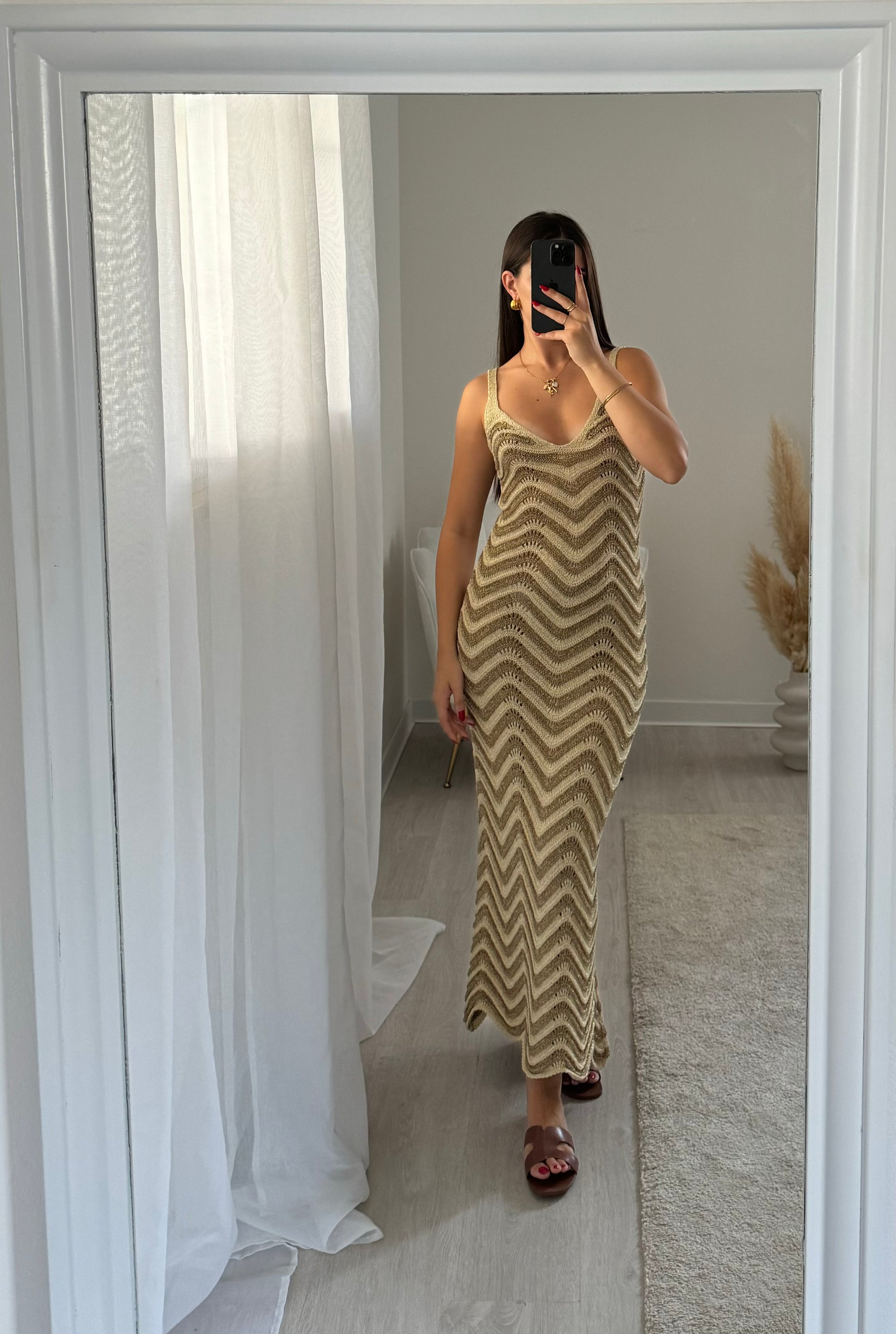 Abito Shine oro - Moonamì