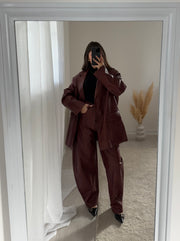 CORDSET ECOPELLE BORDEAUX